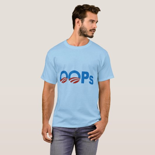 Obama oops T-Shirt (Vorne ganz)