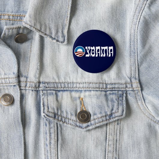 Obama oybama Hebräerbuchstaben Button (Beispiel)
