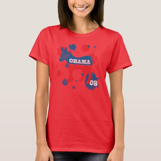Obama Paint T-Shirt (Vorderseite)
