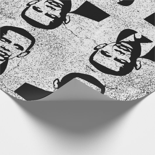 Obama-Papier Geschenkpapier (Ecke)