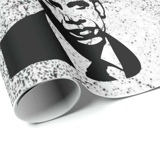 Obama-Papier Geschenkpapier (Rolleneckpunkt)