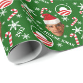 Obama-Papier Geschenkpapier (Rolleneckpunkt)