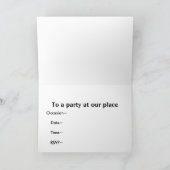 Obama-Party Einladungen (Innenseite)