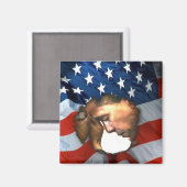 Obama Patriot Magnet (Vorderseite/Rückseite)
