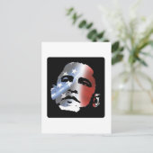Obama Patriot Postkarte (Stehend Vorderseite)