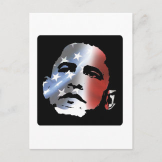Obama Patriot Postkarte