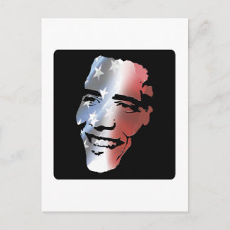 Obama Patriot Postkarte
