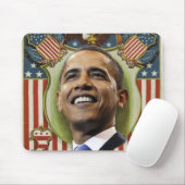 Obama patriotisches Mousepad (Mit Mouse)