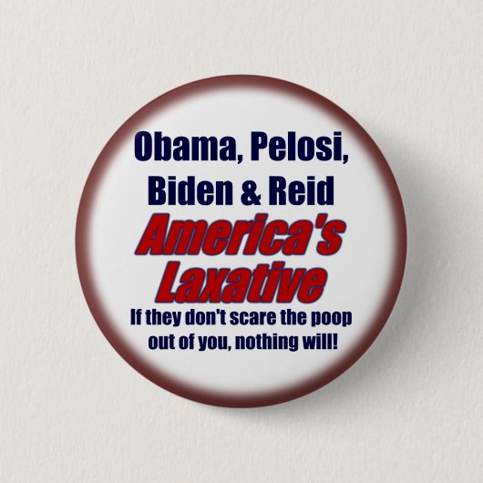 Obama, Pelosi, Biden u. Reid Button (Vorderseite)