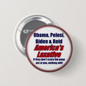 Obama, Pelosi, Biden u. Reid Button (Vorne & Hinten)