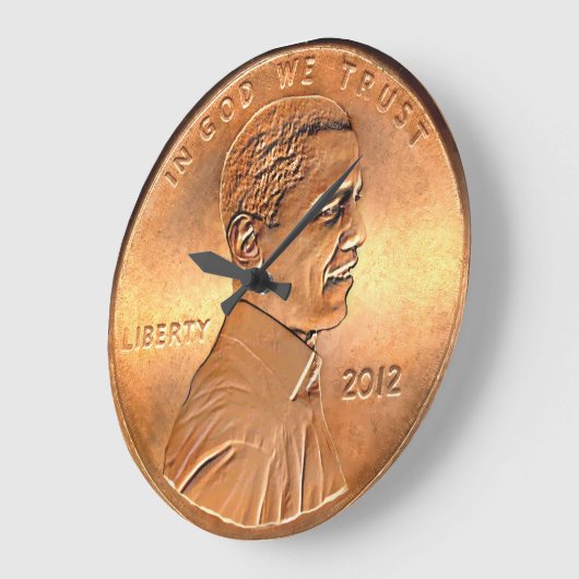 Obama Penny 2012 Uhr (Winkel)