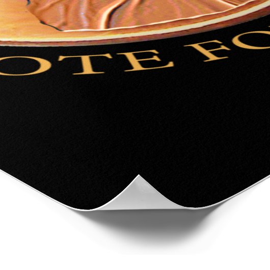 Obama Penny Poster (Ecke)