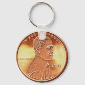 Obama Penny Schlüsselanhänger (Vorderseite)