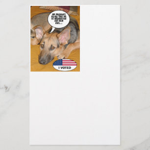 Obama Pet/Whitehouse Spaß Briefpapier