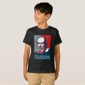 Obama-Plakat - Galileo-Teleskop T-Shirt (Vorne ganz)