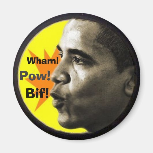 Obama Pop Art Magnet (Vorne)