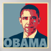 OBAMA POP ART POSTER (Vorne)