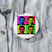 Obama-Portrait Button (Beispiel)