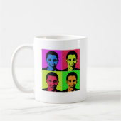 Obama-Portrait Kaffeetasse (Links)