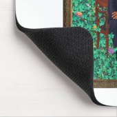Obama Portrait T-Shirt _1 Mousepad (Ecke)