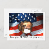 Obama Postcard Postkarte (Vorne/Hinten)