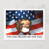 Obama Postcard Postkarte (Vorderseite)