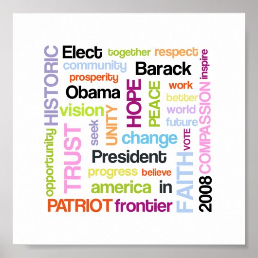 Obama Poster (Vorne)