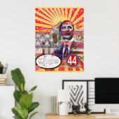 Obama Poster (Heimbüro)