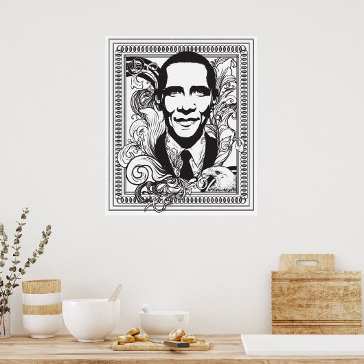 Obama Poster (Küche)