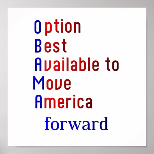 Obama Poster (Vorne)