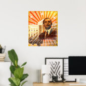 Obama Poster (Heimbüro)