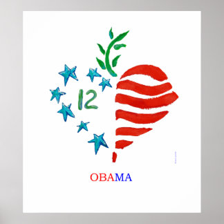 Obama-Poster 2012 Poster