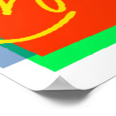 Obama-Poster Poster (Ecke)