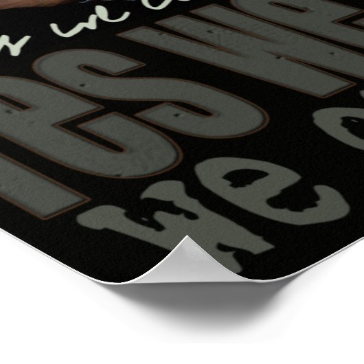 Obama-Poster Poster (Ecke)