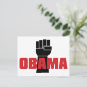 Obama! Postkarte (Stehend Vorderseite)