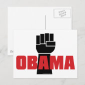 Obama! Postkarte (Vorne/Hinten)