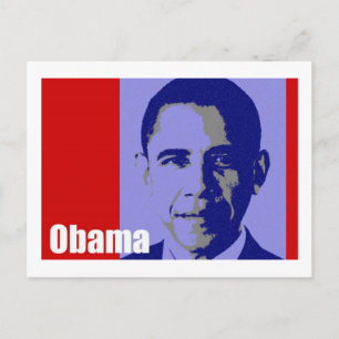 Obama Postkarte