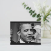 Obama Postkarte (Stehend Vorderseite)