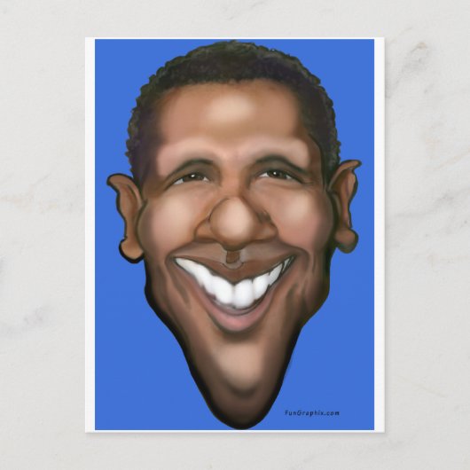 Obama Postkarte (Vorderseite)