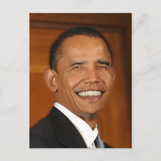 Obama Postkarte (Vorderseite)