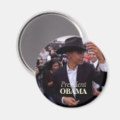 OBAMA Präsident Magnet (Vorderseite/Rückseite)