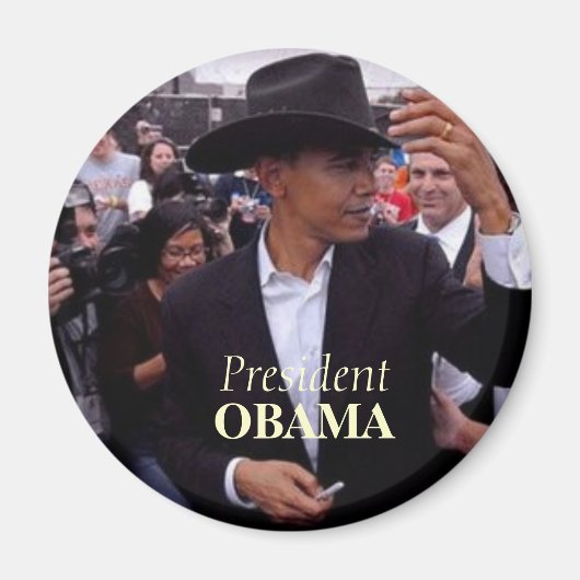 OBAMA Präsident Magnet (Vorne)