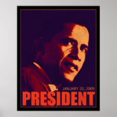 Obama Präsident Poster (Vorne)