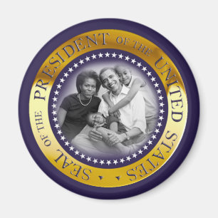 Obama Präsidentschaftssiegel Porträt Magnet