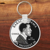 Obama Prez Schlüsselanhänger (Vorderseite)