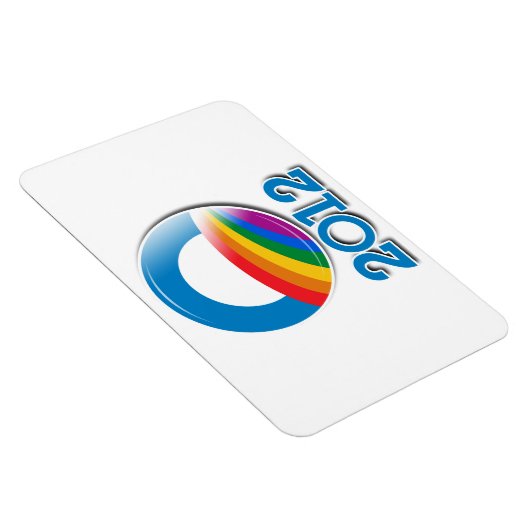 Obama-Pride-Button 2012 Magnet (Rechte Seite)