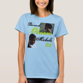 Obama Profil, michelle Profil, Barack, Michel.. T-Shirt