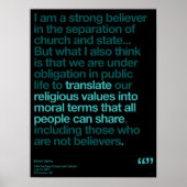 Obama Quotes Poster (Vorne)