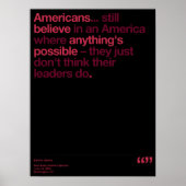 Obama Quotes Poster (Vorne)