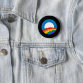 Obama Rainbow Button (Beispiel)